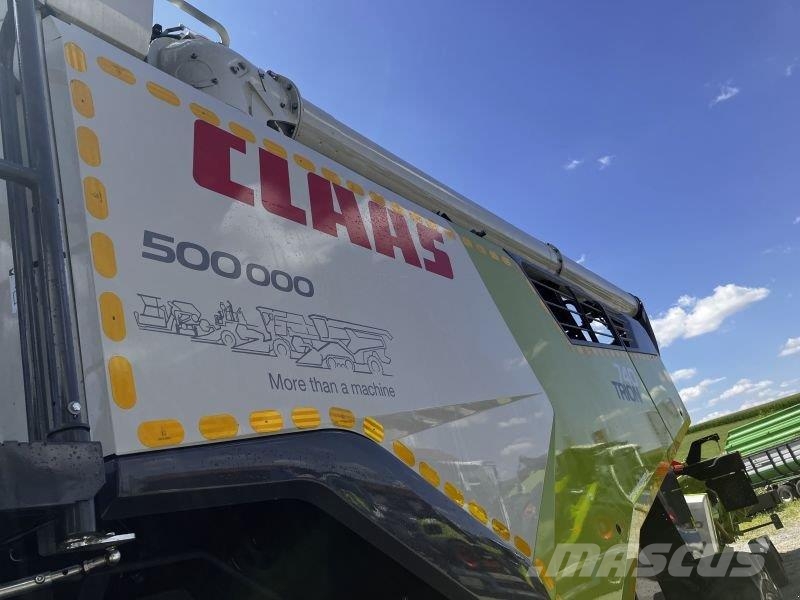 CLAAS TRION 740 TT MIT V 770 Θεριζοαλωνιστικές μηχανές