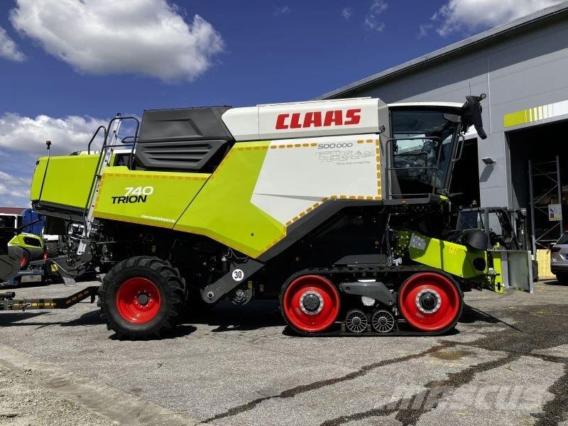 CLAAS TRION 740 TT MIT V 770 Θεριζοαλωνιστικές μηχανές