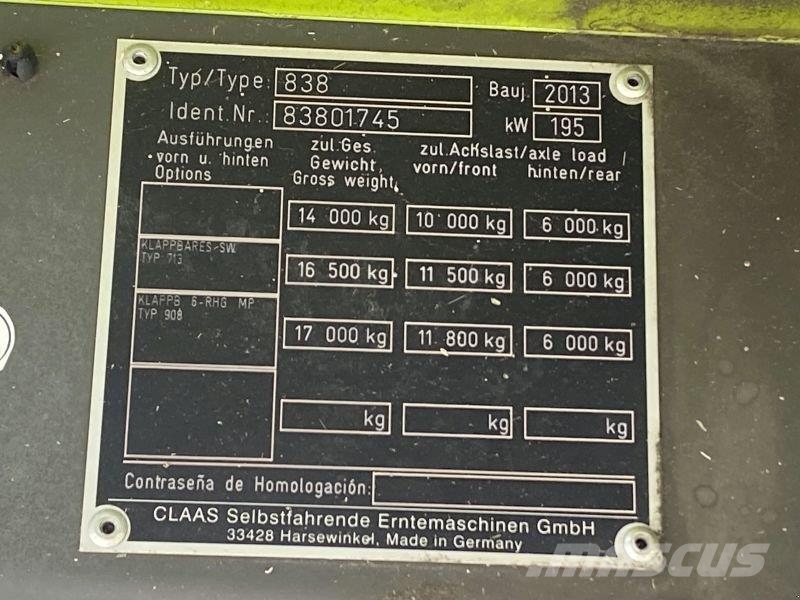 CLAAS TUCANO 430 APS-DRESCHSYSTEM Kombajni