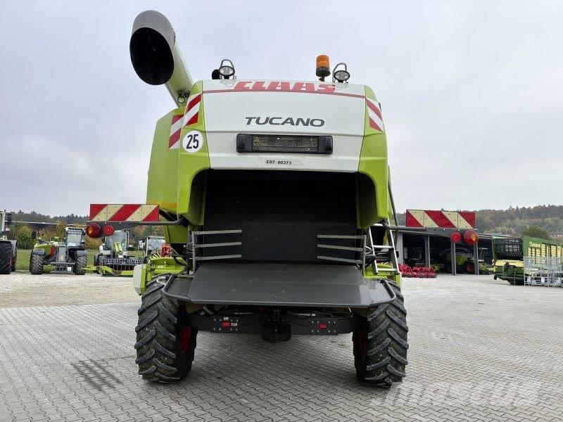 CLAAS TUCANO 570 + V680 RAPS + TW Kombajni