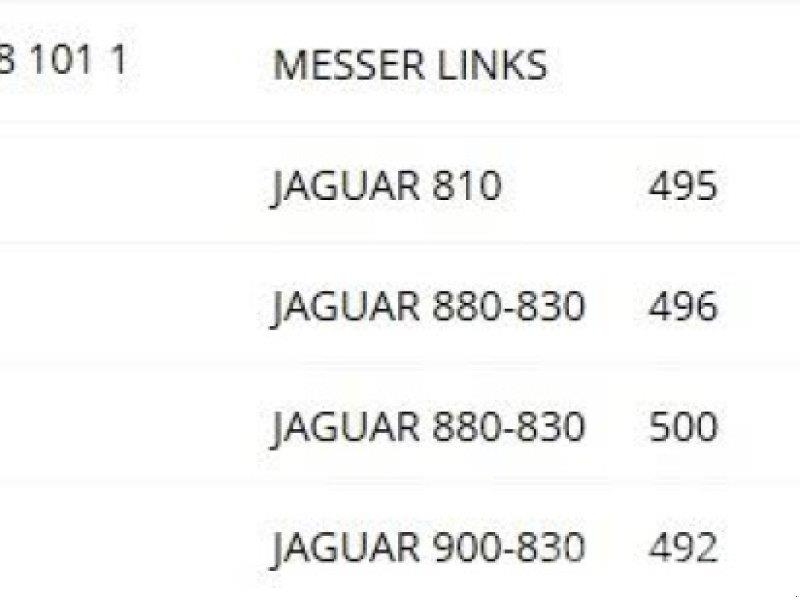 CLAAS VERSCHLEIßTEILE SET - JAGUAR Accessori per macchine da fieno e foraggio