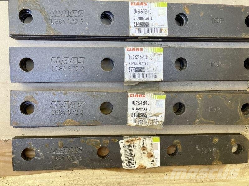 CLAAS VERSCHLEIßTEILE SET - JAGUAR Accessori per macchine da fieno e foraggio