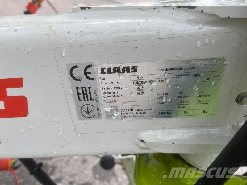 CLAAS Volto 1100 Pöyhimet ja haravat