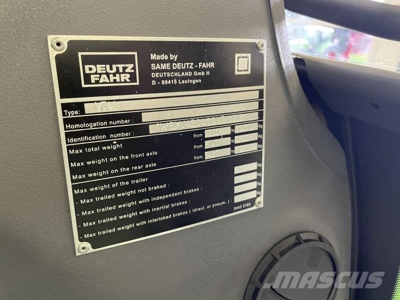Deutz-Fahr Agrotron 620 TTV Ciągniki rolnicze