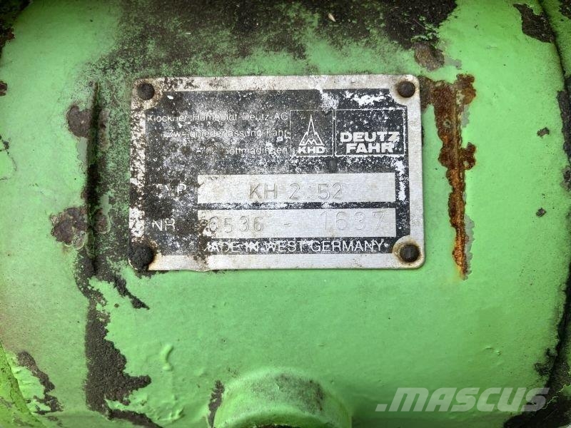 Deutz-Fahr KH 2.52 HYDRO-SUPE Greble