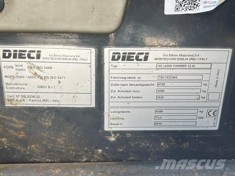 Dieci Agri Farmer 32.6 Телескопични товарачи