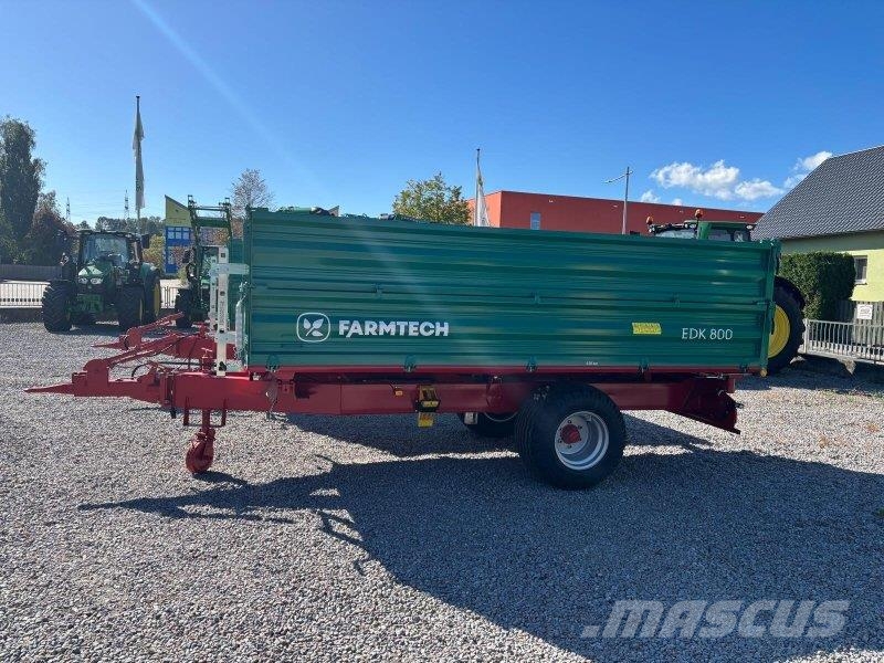 Farmtech EDK 650 & EDK 800 Kipperaanhangers