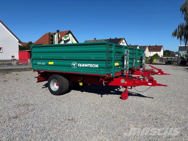 Farmtech EDK 650 & EDK 800 Kipperaanhangers