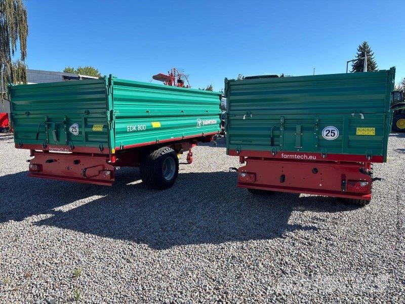 Farmtech EDK 650 & EDK 800 Kipperaanhangers