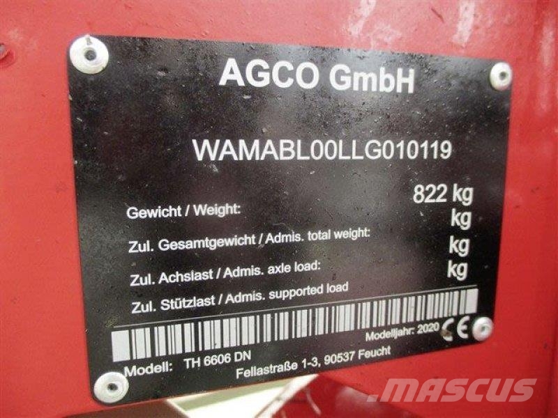 Fella SANOS 6606 DN مكابس وميبسات التبن
