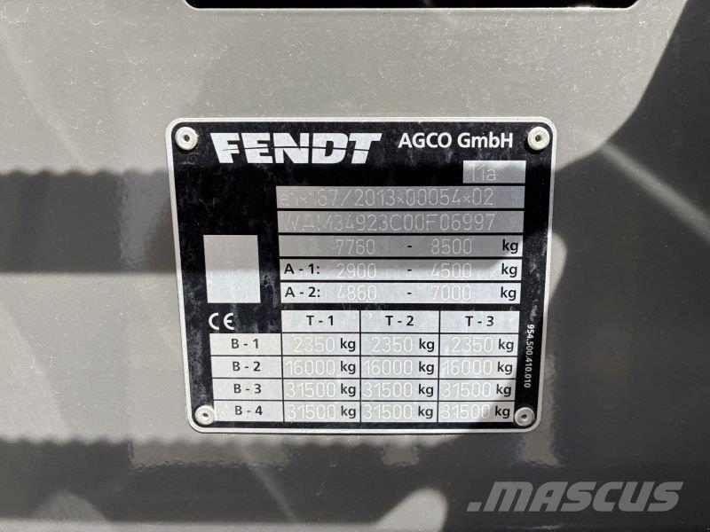Fendt 312 VARIO S4 POWER Tracteur