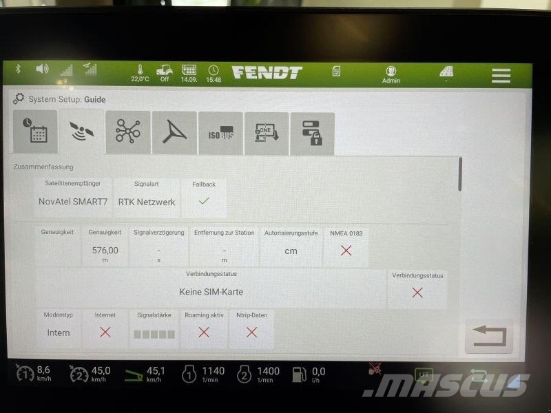 Fendt 722 GEN7 PROFI+ GW bis 08/27 Traktorit