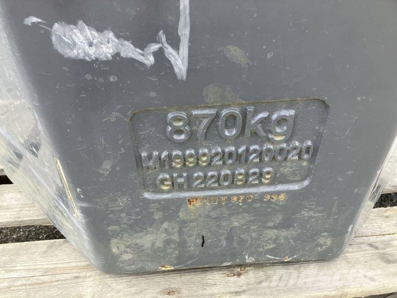 Fendt 870 KG Frontgewichten