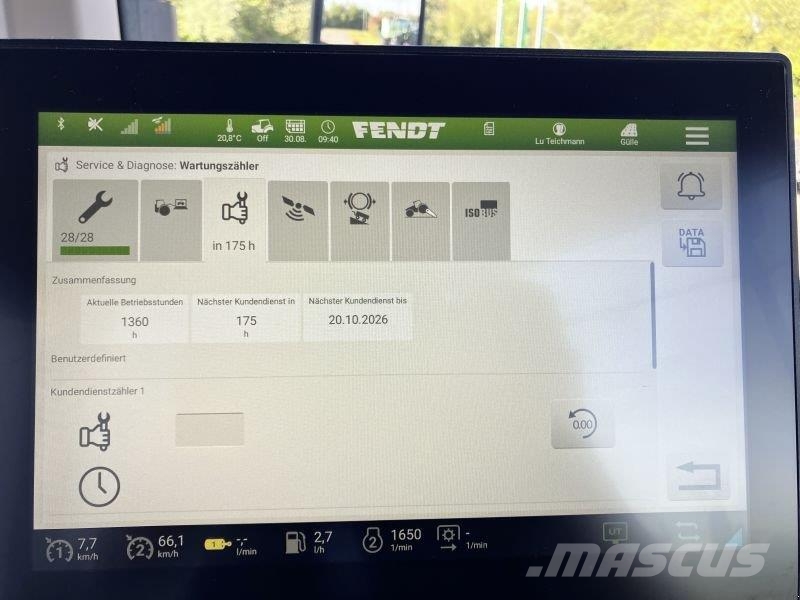 Fendt 939 VARIO GEN7 PROFI PLUS Tractores