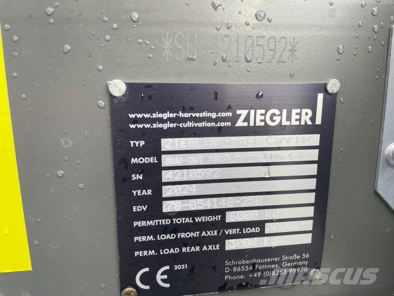 Fendt ZIEGLER TW ZU MD 6335 Ceifeiras debulhadoras compactas