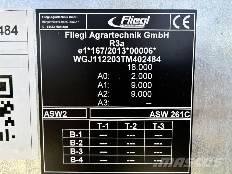 Fliegl ASW 261 COMPACT FOX Getreideanhänger