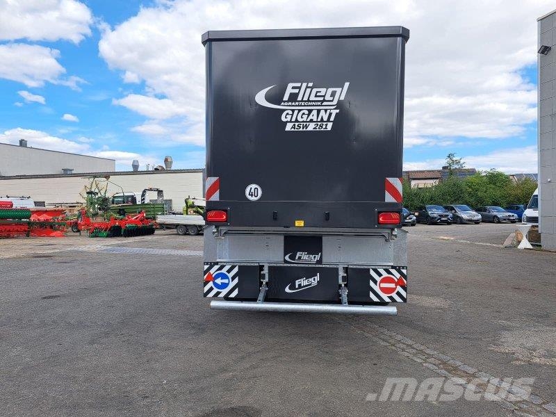 Fliegl ASW 281 Gigant FOX 45m³ Obilné návěsy