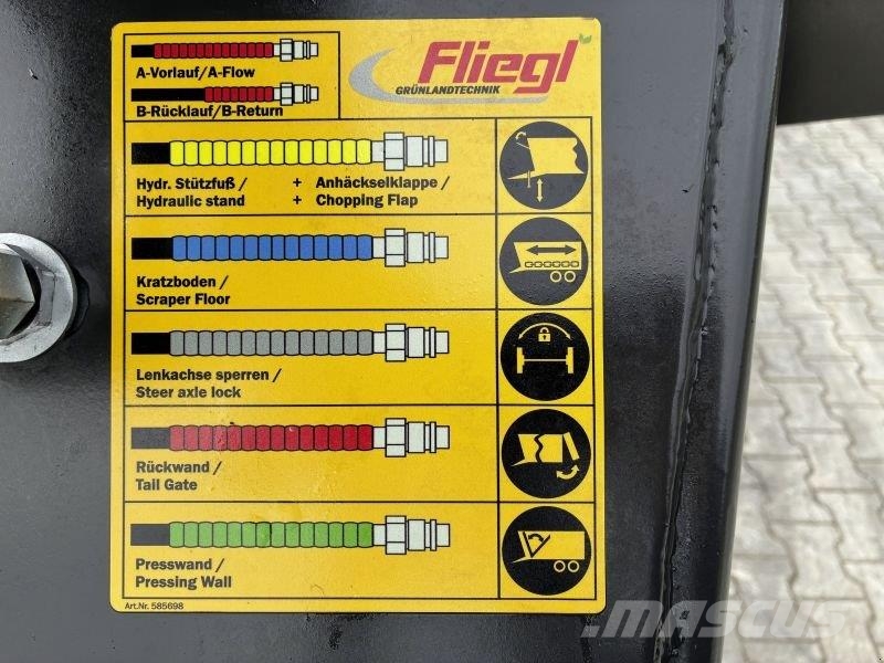 Fliegl CUGO 640 HTW Ladewagen