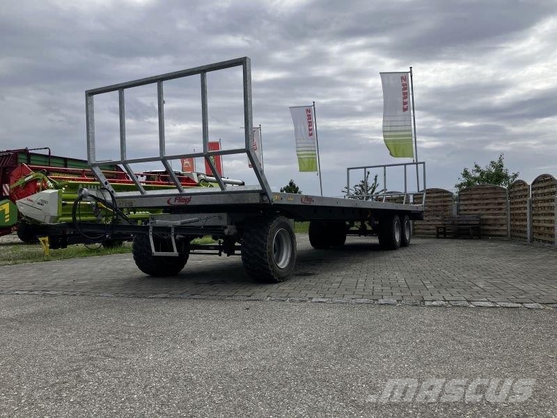 Fliegl DPW 180 B مقطورات الحزم