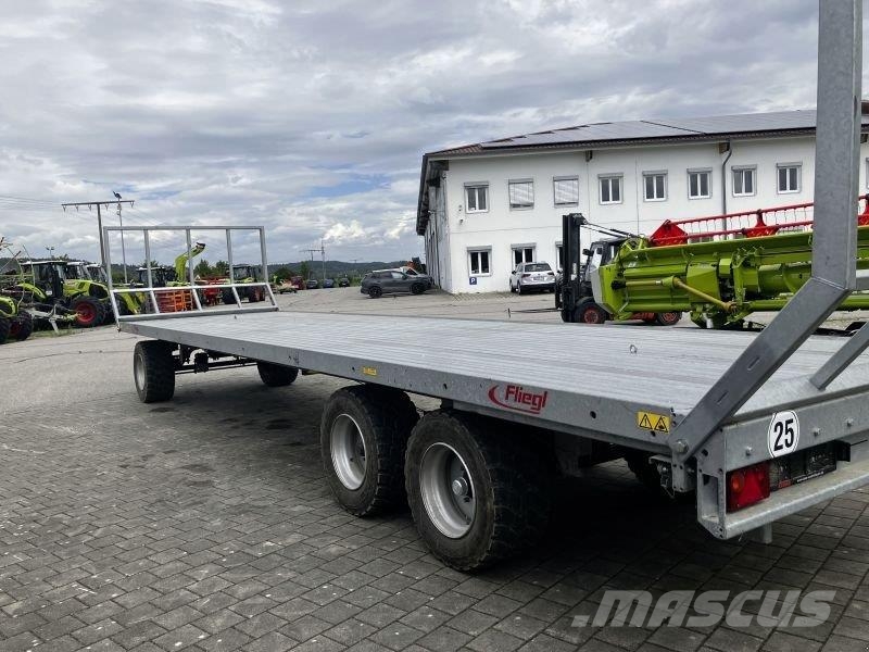 Fliegl DPW 180 B مقطورات الحزم