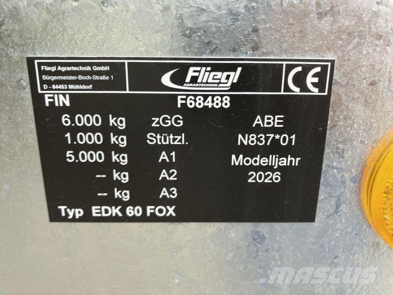 Fliegl EDK 60 FOX Kiperi prikolice