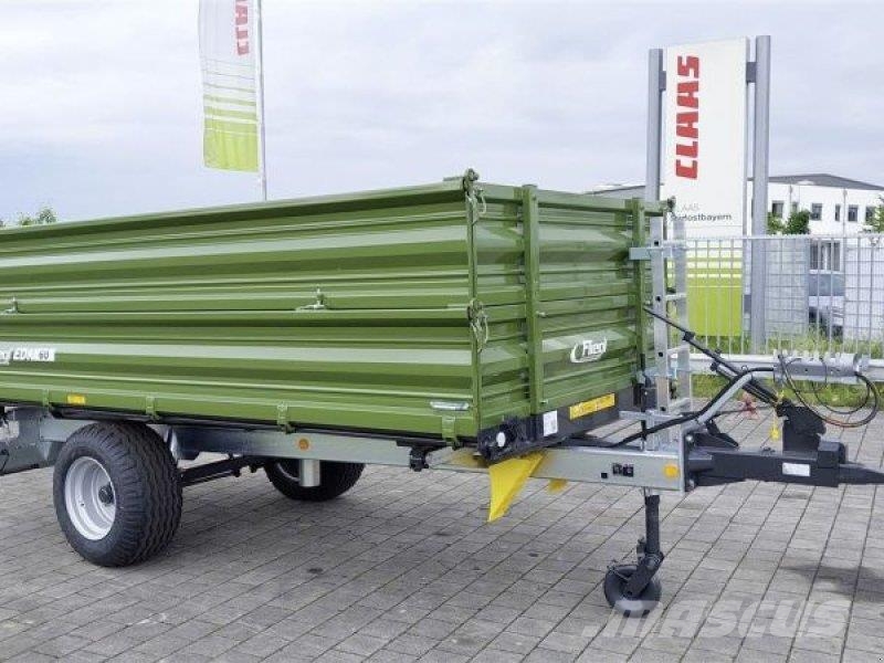 Fliegl EDK 60 FOX + 1. AUFBAU Kippiperävaunut