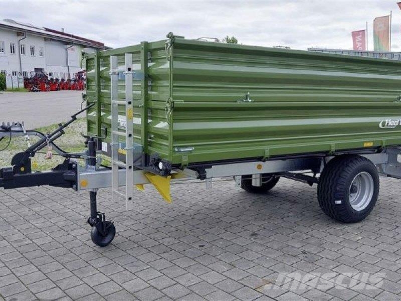 Fliegl EDK 60 FOX + 1. AUFBAU Kippiperävaunut