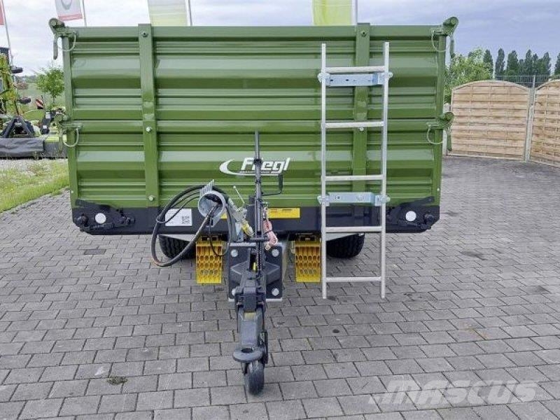 Fliegl EDK 60 FOX + 1. AUFBAU Kippiperävaunut