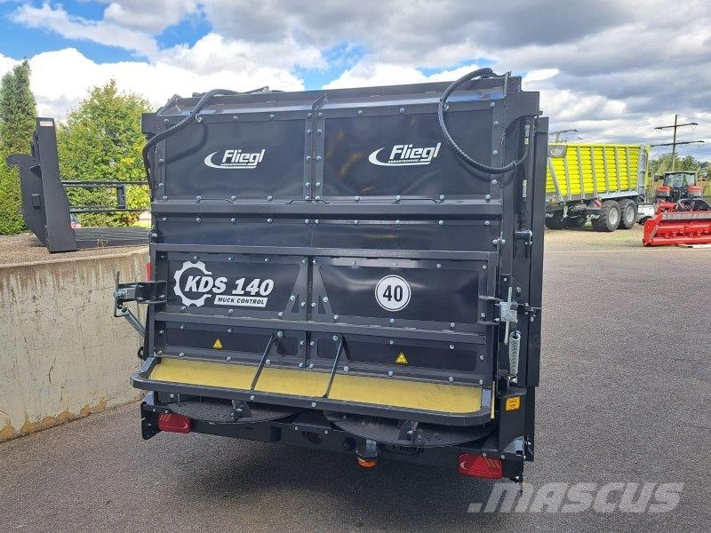 Fliegl KDS 140 muckcontrol Mėšlo barstytuvai
