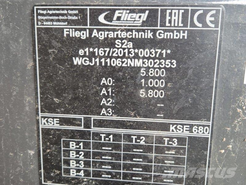 Fliegl KSE 680 Gradas de discos