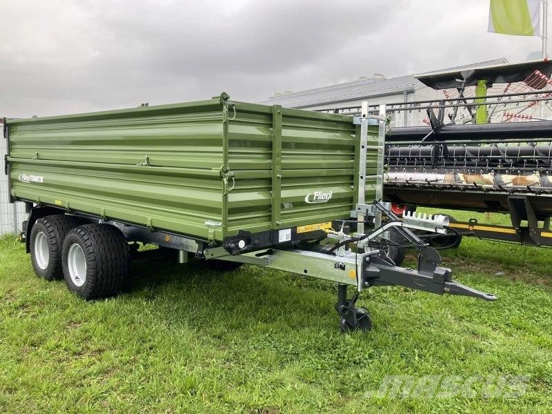 Fliegl TDK 80-88A Fox Tandem Kipperaanhangers