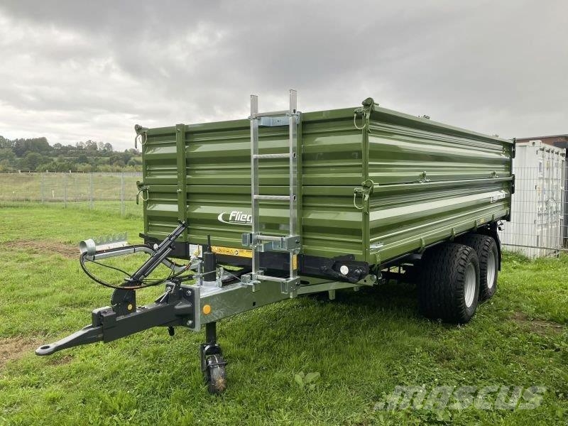 Fliegl TDK 80-88A Fox Tandem Kipperaanhangers
