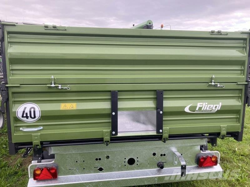 Fliegl TDK 80-88A Fox Tandem Kipperaanhangers