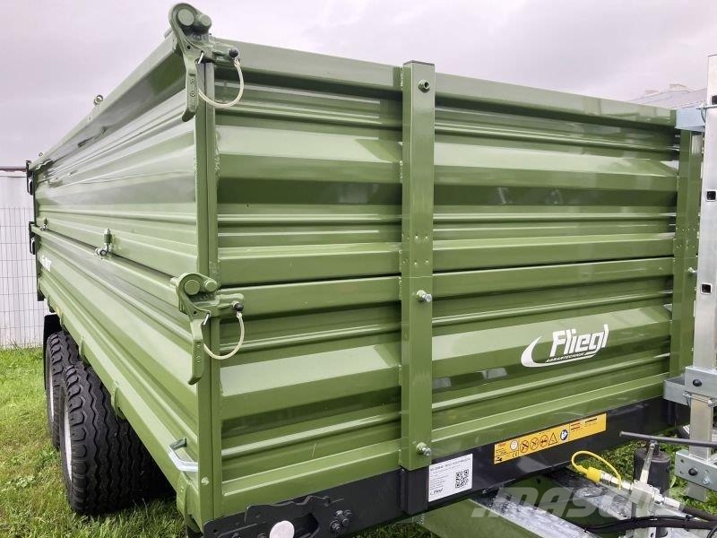 Fliegl TDK 80-88A Fox Tandem Kipperaanhangers