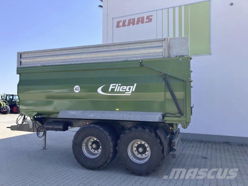 Fliegl TMK 160 Treileri-pašizgāzēji