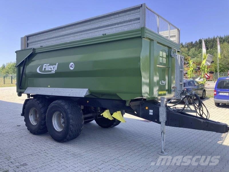 Fliegl TMK 160 Treileri-pašizgāzēji