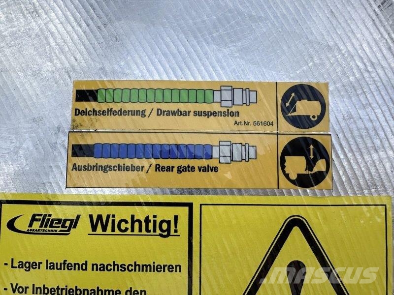 Fliegl WFW 6200 JUMBO TURBO WASSER Cisterne za djubrivo