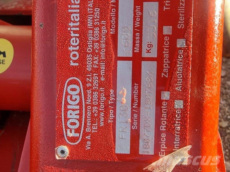 Forigo FR130 klappbare Kreiselegge, 6 m Tallerkenharver