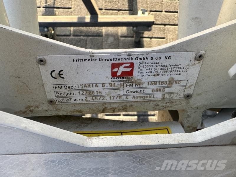  Fritzmeier Isaria 6.91 N-Sensor Iné stroje na aplikáciu hnojív a ich príslušenstvo