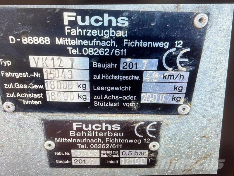 Fuchs VK 12T Bombas y mezcladoras