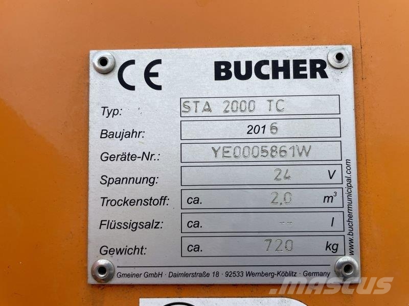 Gmeiner BUCHER STA 2000 TC Trosilci peska in soli