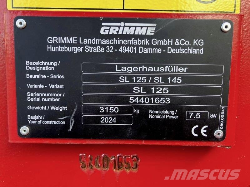 Grimme LAGERHAUSFÜLLER SL معدات زراعة وحصاد البطاطس - أخرى