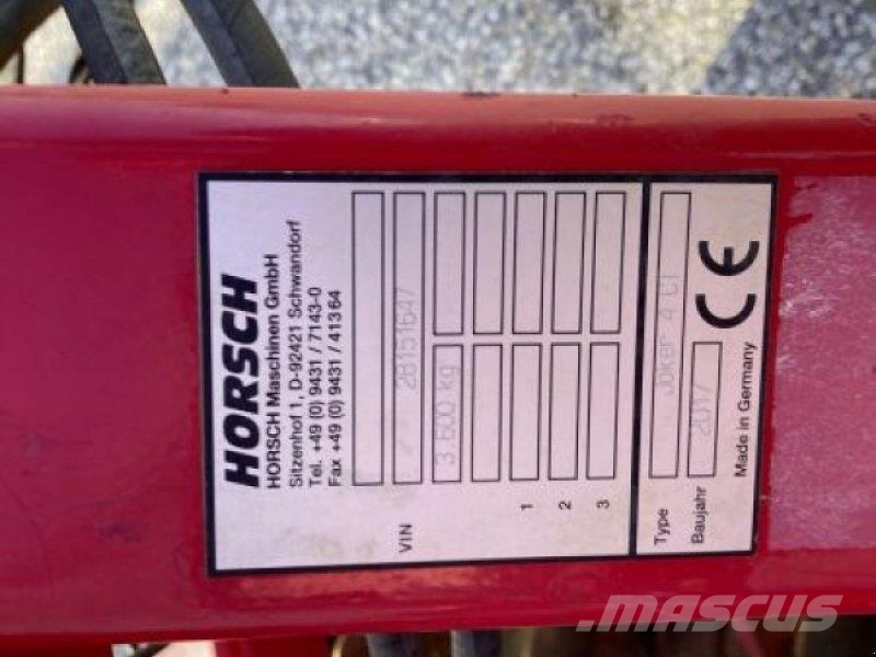 Horsch 4 CT Erpici a dischi