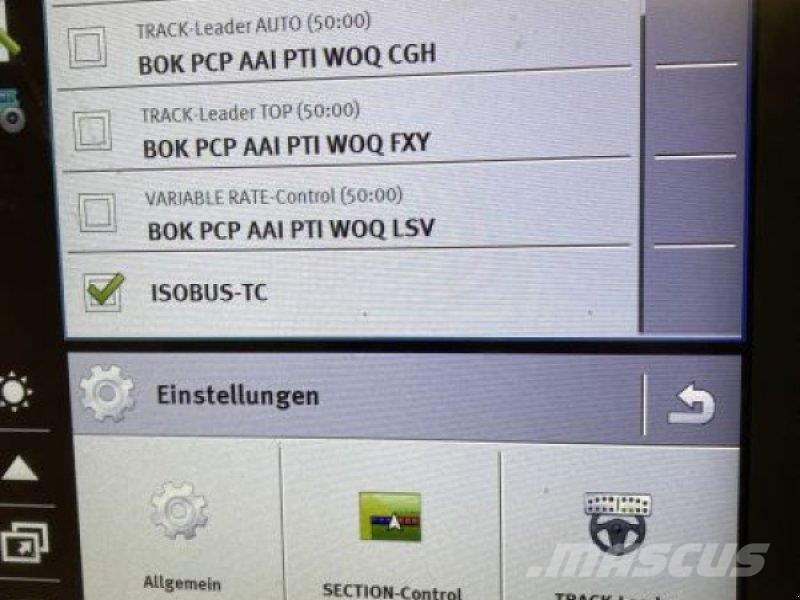 Horsch CCI TOUCH 1200 TERMINAL مكونات أخرى