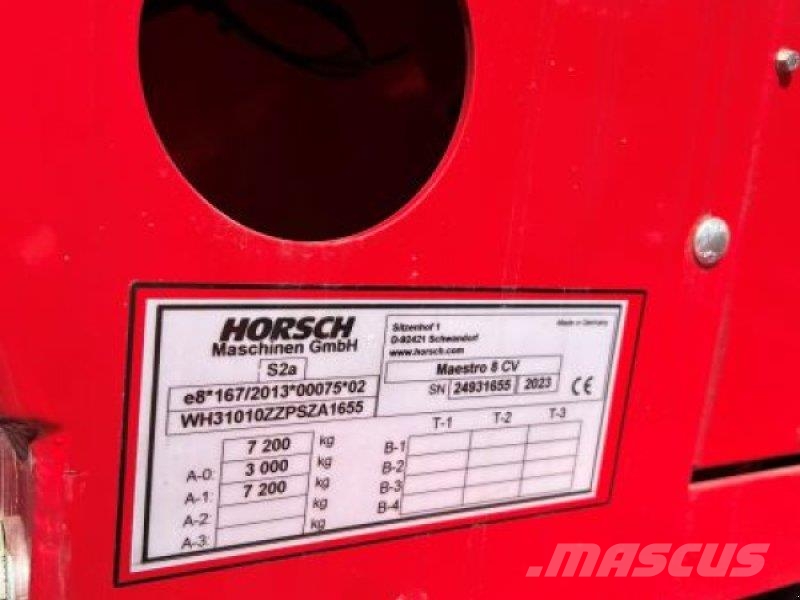Horsch MAESTRO 8.75 CV HORSCH EINZELK Autre semoir agricole