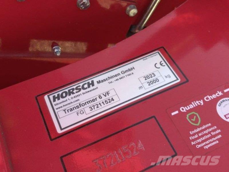 Horsch TRANSFORMER 6 VF Mestverspreider