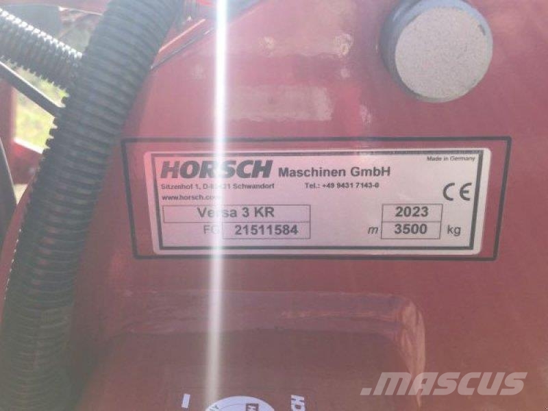 Horsch VERSA 3 KR Perforadoras combinadas