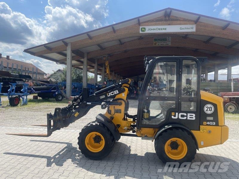 JCB 403 Smart Power Incarcator pe pneuri