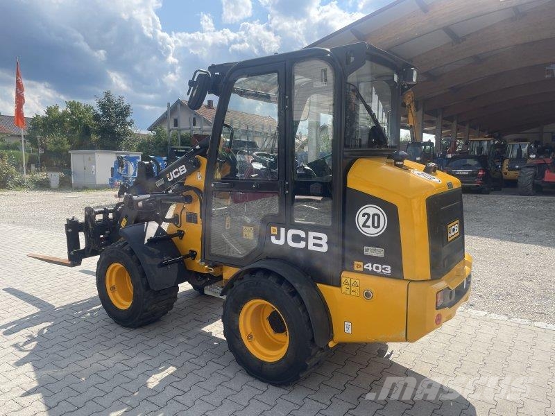 JCB 403 Smart Power Incarcator pe pneuri