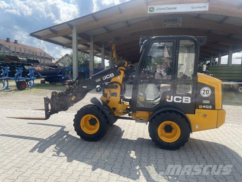 JCB 403 Smart Power Incarcator pe pneuri